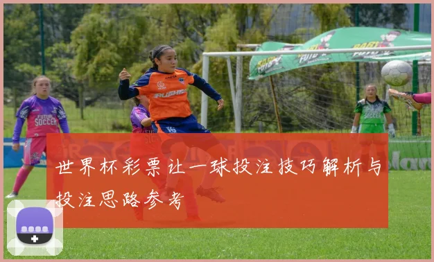 世界杯彩票让一球投注技巧解析与投注思路参考